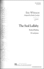 The Seal Lullaby SA choral sheet music cover